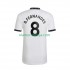 Camisola Manchester United Bruno Fernandes 8 Homem Equipamento Segundo 2022-2023 Manga Curta